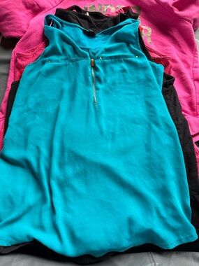 5 Sleeveless Tank Tops! Various brands-Pre owned ! good condition!